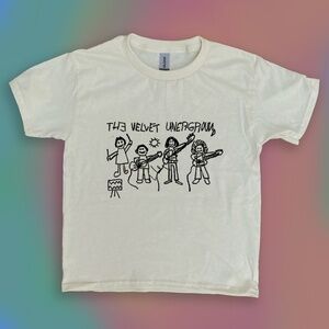 The Velvet Underground Shirt, Lou Reed, Nico, Warhol, Vintage Aesthetic